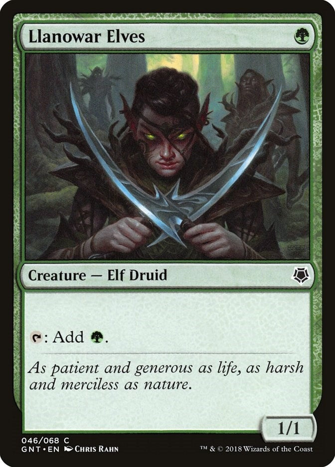 Image for Llanowar Elves (46) [Magic Game Night]