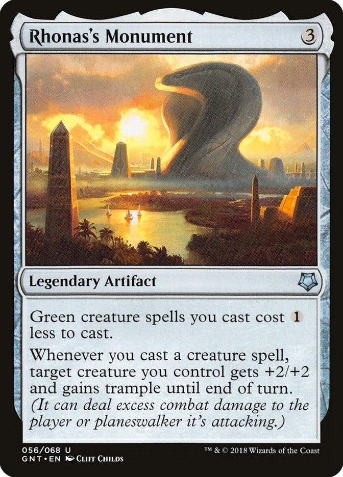 Image for Rhonas's Monument (56) [Magic Game Night]