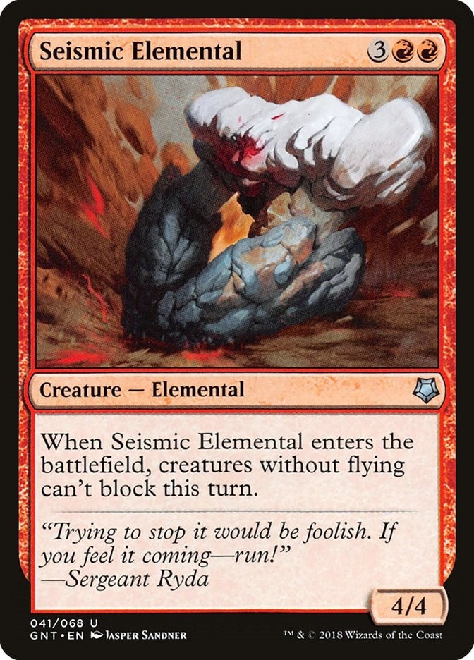 Image for Seismic Elemental (41) [Magic Game Night]