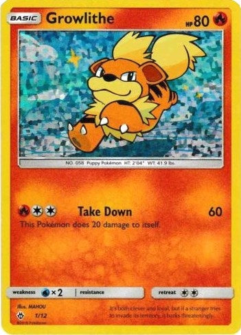 Image for Growlithe (001/012) - Pokemon
