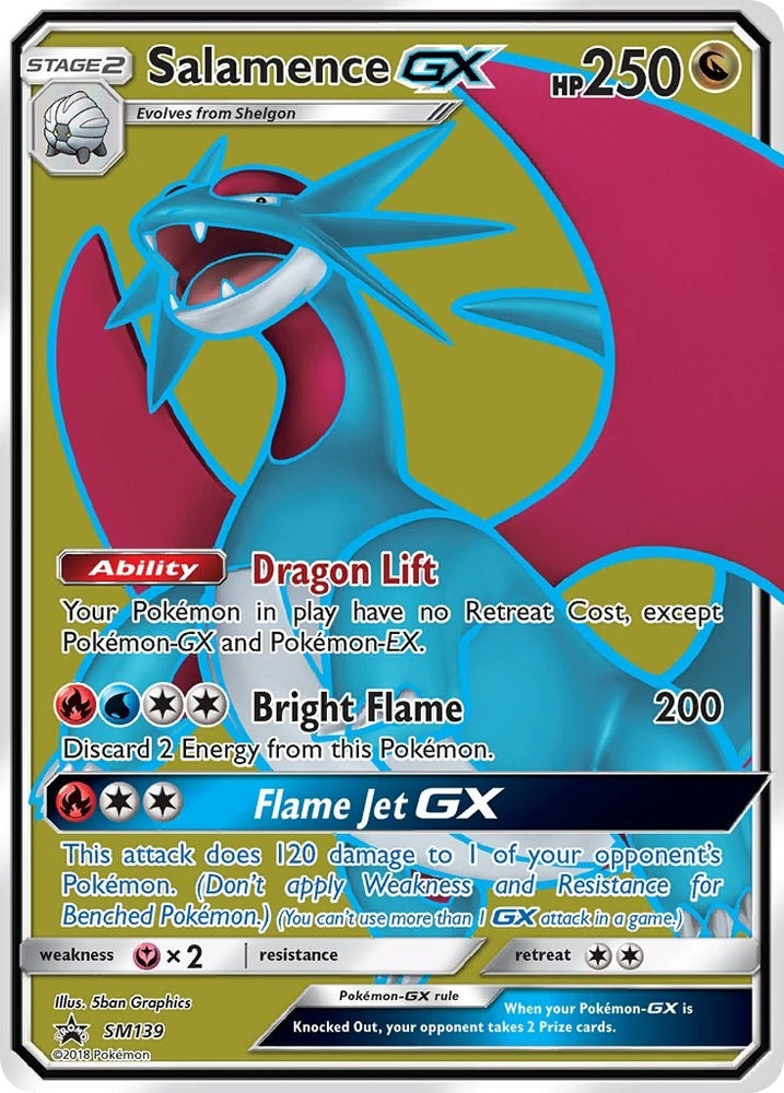 Image for Salamence GX - SM139 (SM139) [SM Promos]