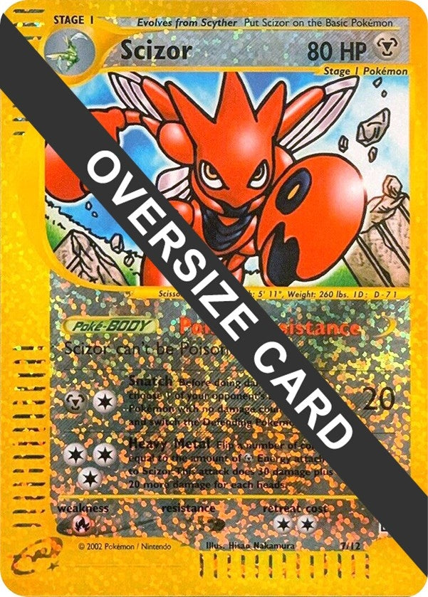 Image for Scizor (007/012) [Jumbo Cards]
