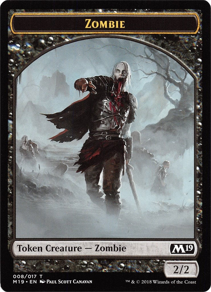 Image for Zombie // Goblin Double-sided Token (Game Night) (8 // 11) [Core Set 2019]