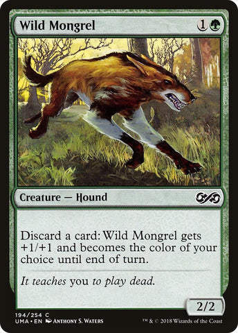 Image for Wild Mongrel (194) - Magic: The Gathering
