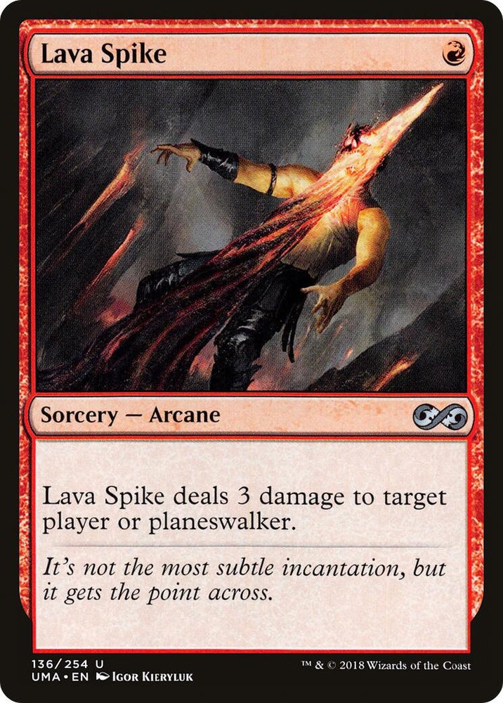 Image for Lava Spike (136) [Ultimate Masters]
