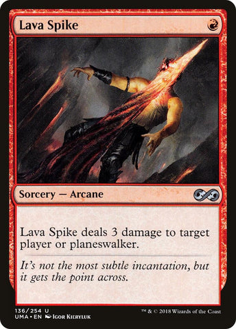 Image for Lava Spike (136) [Ultimate Masters]