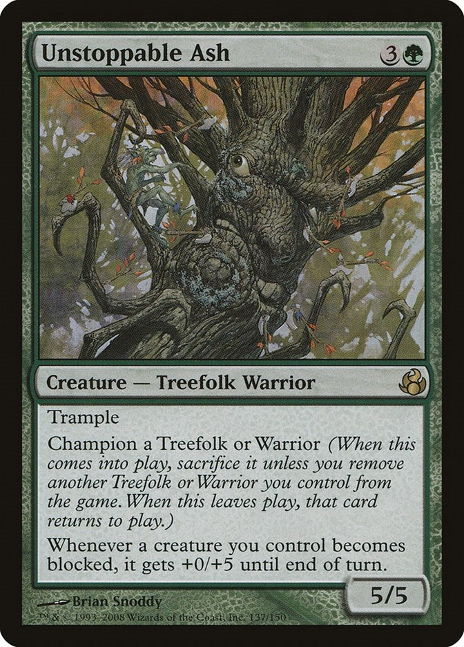 Image for Unstoppable Ash (137) [Morningtide]