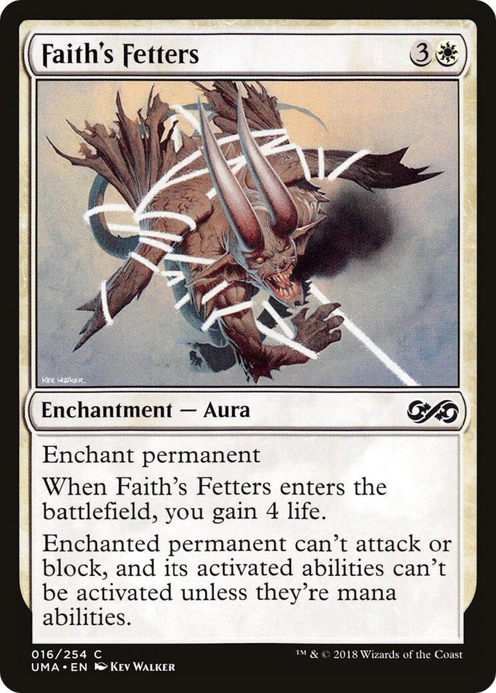 Image for Faith's Fetters (16) [Ultimate Masters]
