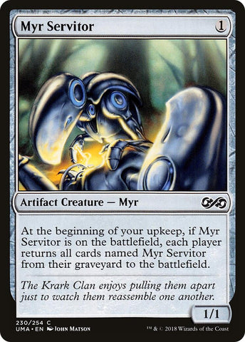 Image for Myr Servitor (230) [Ultimate Masters]