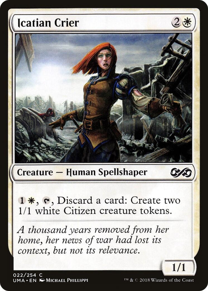 Image for Icatian Crier (22) [Ultimate Masters]
