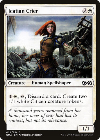 Image for Icatian Crier (22) [Ultimate Masters]