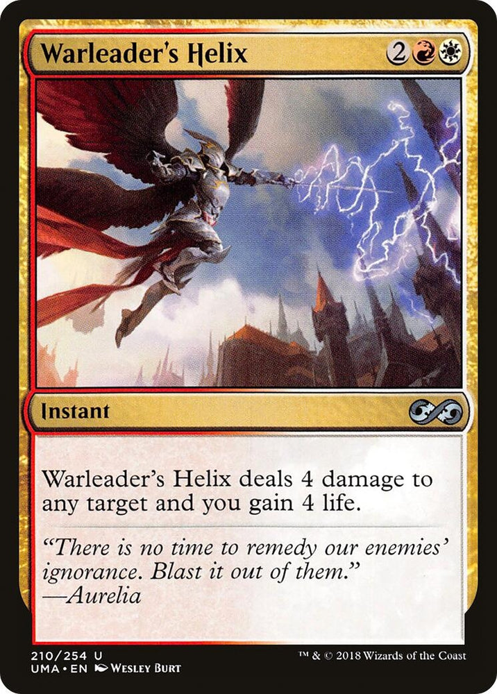 Image for Warleader's Helix (210) - Magic: The Gathering