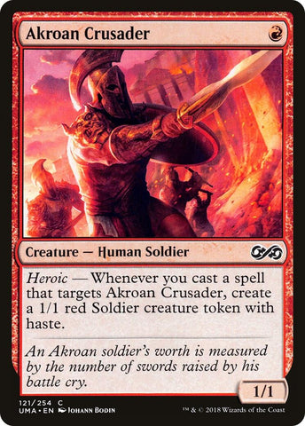 Image for Akroan Crusader (121) [Ultimate Masters]