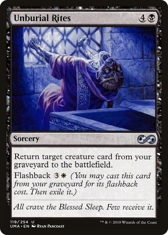Image for Unburial Rites (119) [Ultimate Masters]