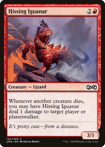 Image for Hissing Iguanar (134) [Ultimate Masters]