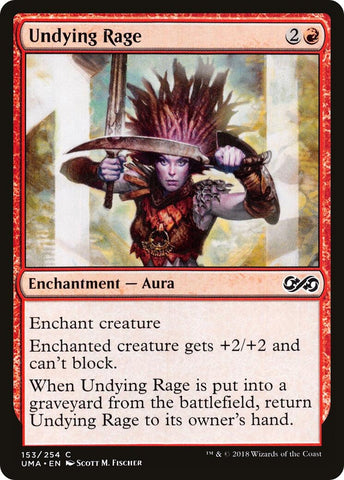 Image for Undying Rage (153) [Ultimate Masters]