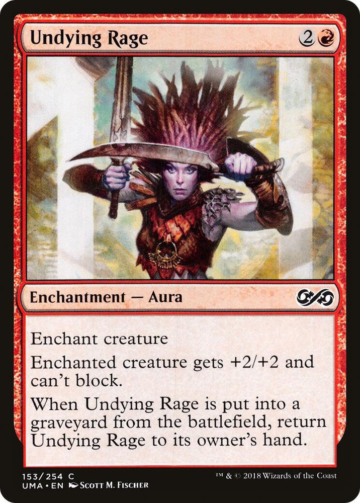 Image for Undying Rage (153) - Magic: The Gathering