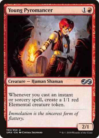 Image for Young Pyromancer (155) - Magic: The Gathering