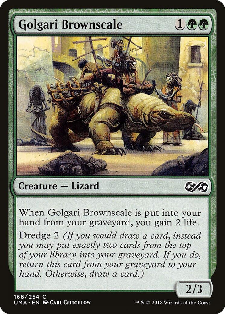 Image for Golgari Brownscale (166) [Ultimate Masters]