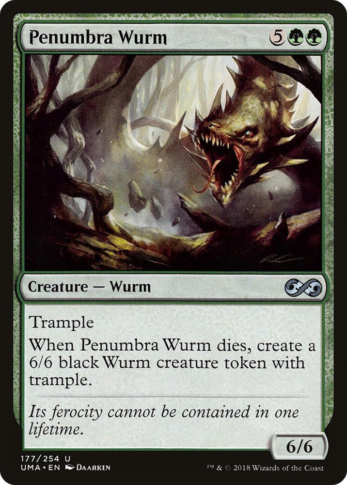 Image for Penumbra Wurm (177) [Ultimate Masters]