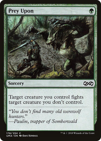 Image for Prey Upon (178) - Magic: The Gathering