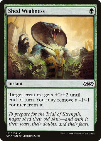 Image for Shed Weakness (181) - Magic: The Gathering