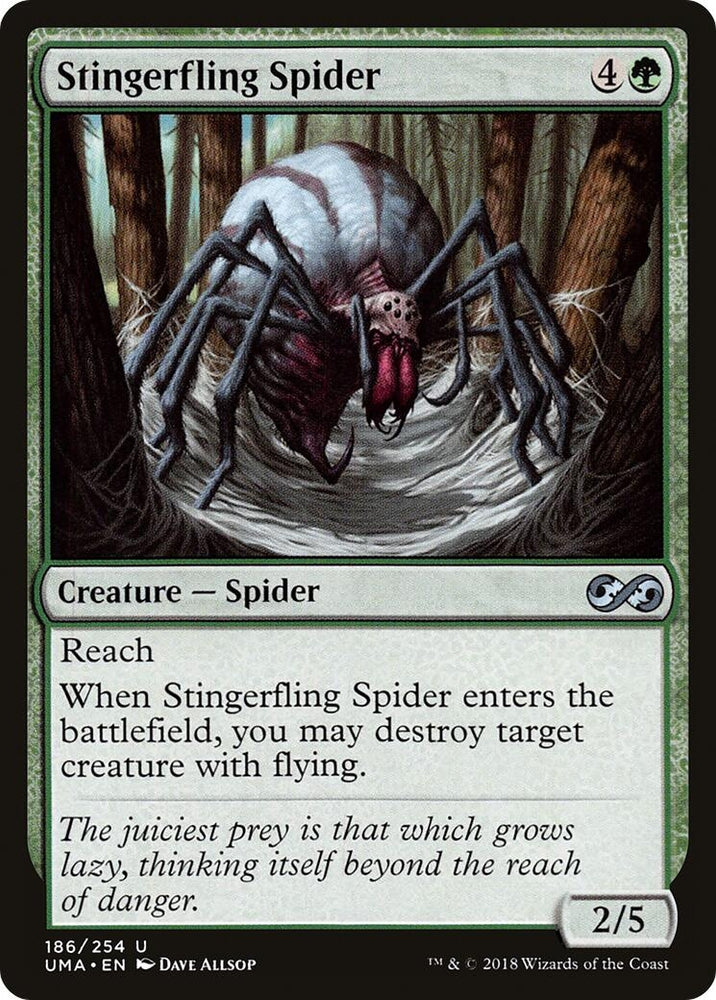 Image for Stingerfling Spider (186) - Magic: The Gathering