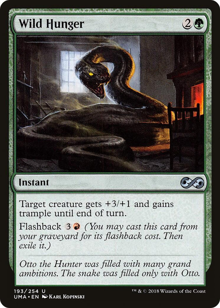 Image for Wild Hunger (193) - Magic: The Gathering