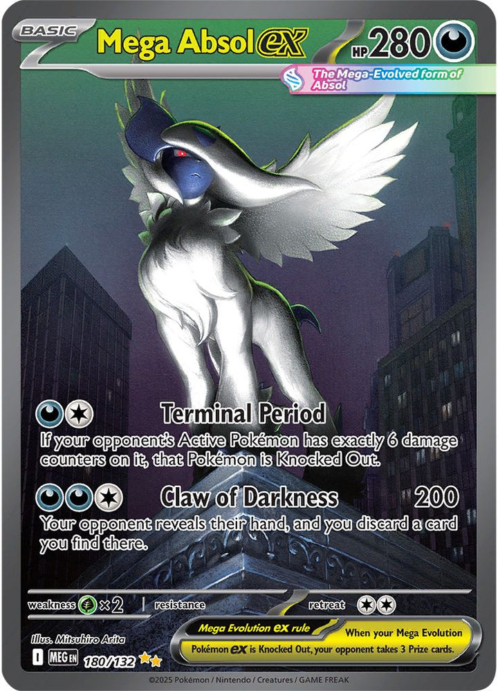 Mega Absol ex (180/132) (ME01: Mega Evolution)