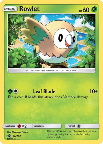 Image for Rowlet - SM153 (SM153) - Pokemon