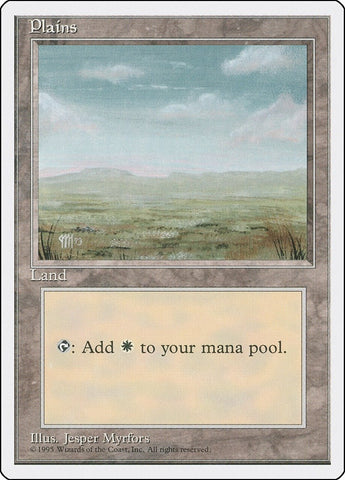 Image for Plains (C) (186) - Magic: The Gathering