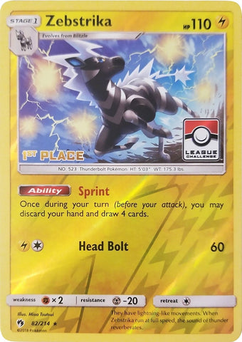 Image for Zebstrika (082/214) [League & Championship Cards]