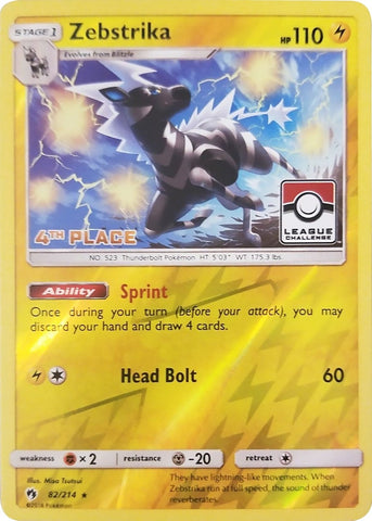 Image for Zebstrika (082/214) [League & Championship Cards]