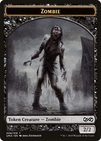 Image for Zombie Token (8) - Magic: The Gathering