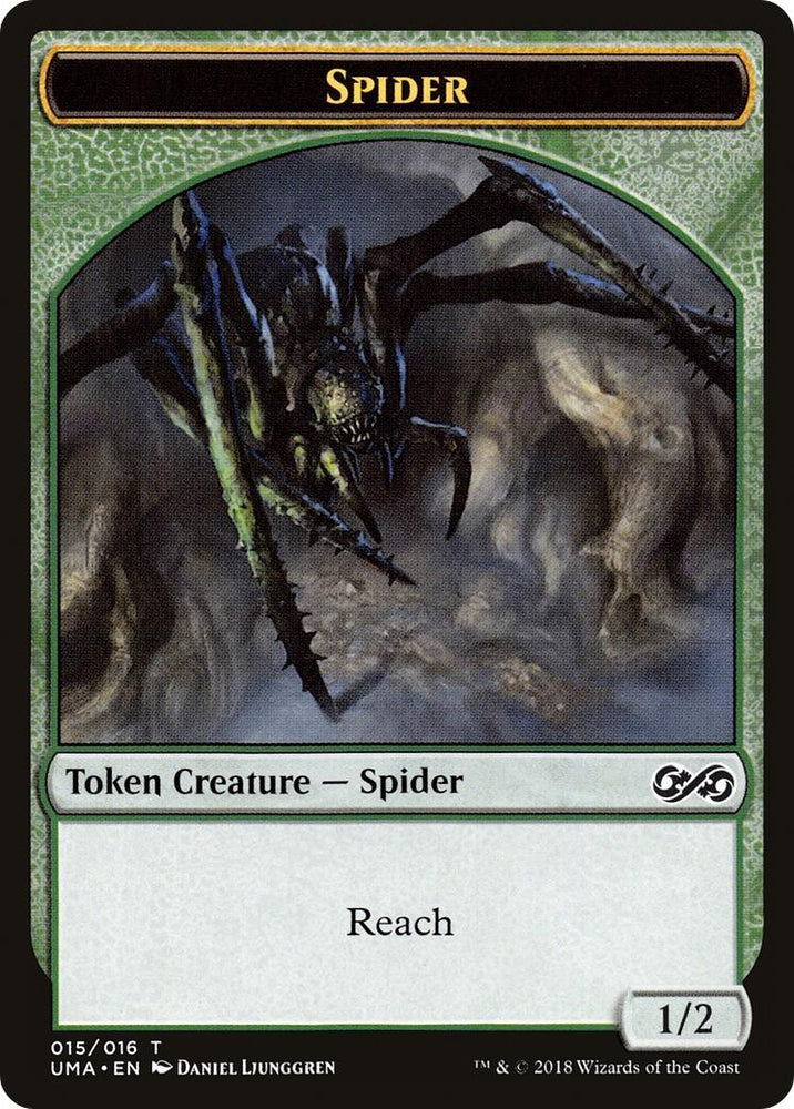 Image for Spider Token (15) - Magic: The Gathering