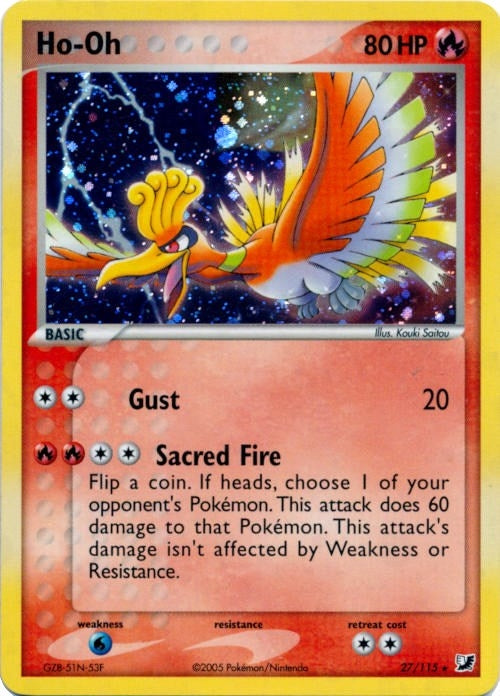 Image for Ho-Oh (027/115) [Deck Exclusives]