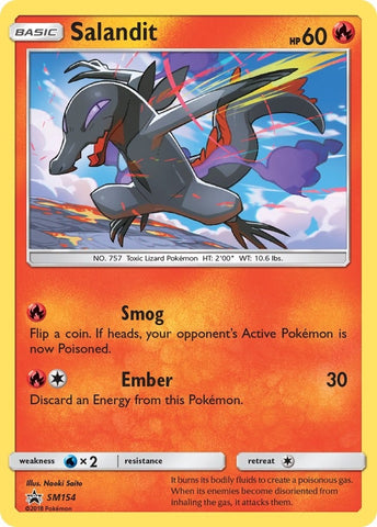 Image for Salandit - SM154 (SM154) - Pokemon