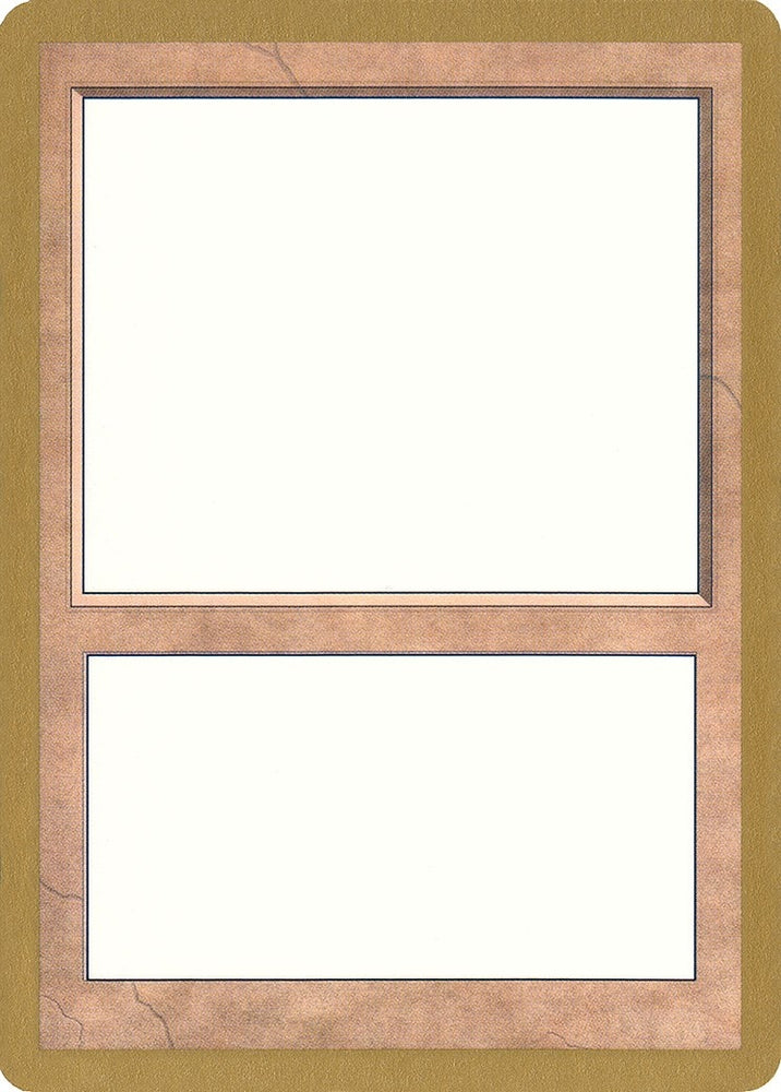 Image for 1998 World Championship Blank Card [World Championship Decks]