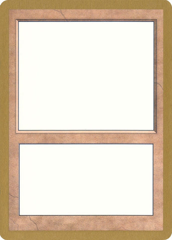 Image for 1998 World Championship Blank Card [World Championship Decks]
