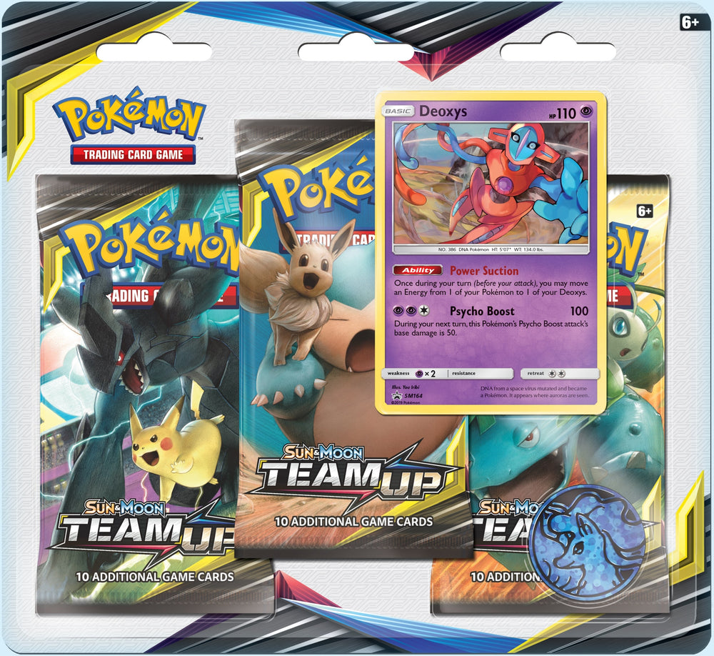 Image for Team Up 3 Pack Blister [Deoxys] [SM - Team Up]