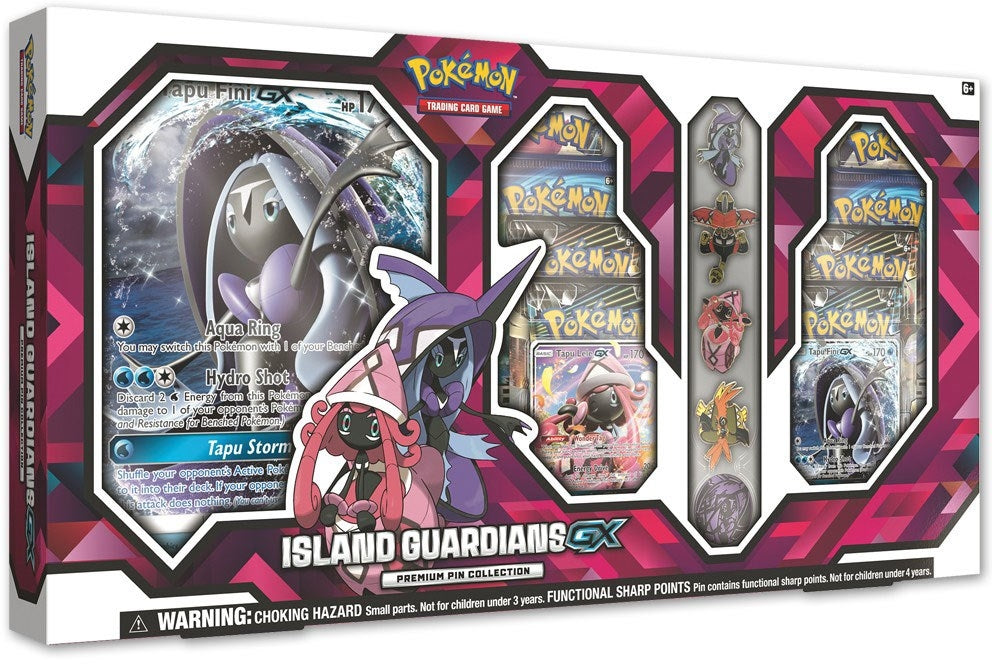 Image for Island Guardians GX Premium Pin Collection [SM - Lost Thunder]