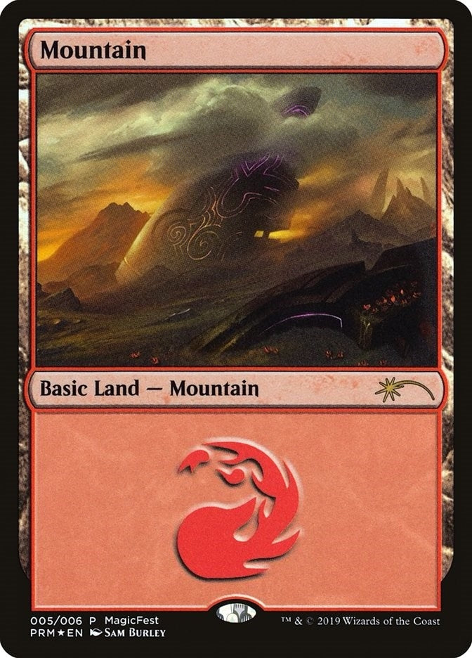 Image for Mountain (2019) (5) [MagicFest Cards]