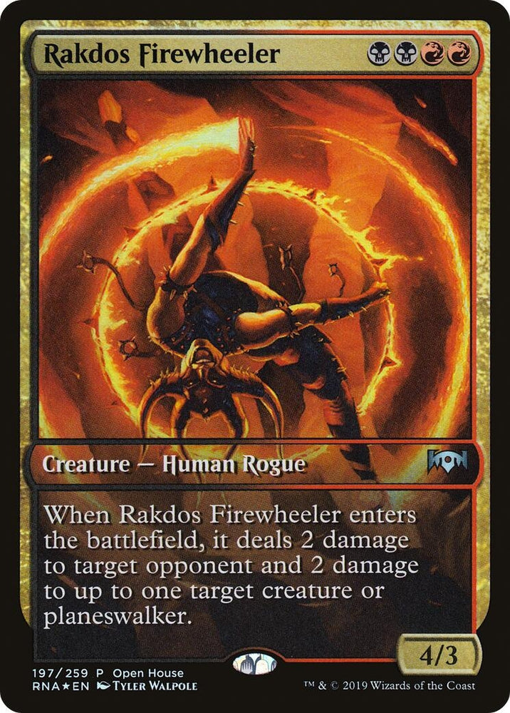 Image for Rakdos Firewheeler (197) [Open House Promos]