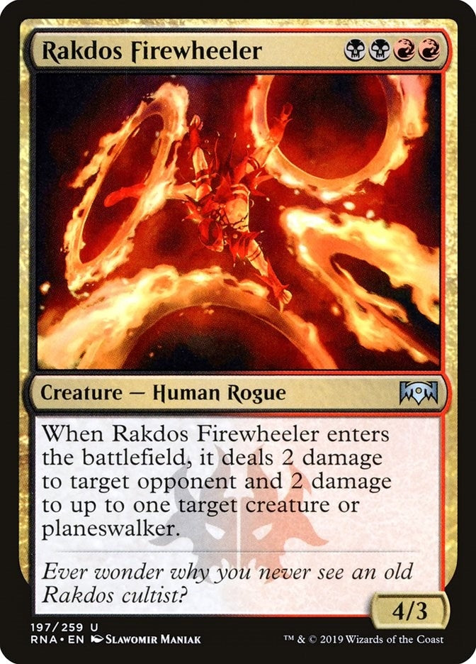 Image for Rakdos Firewheeler (197) - Magic: The Gathering