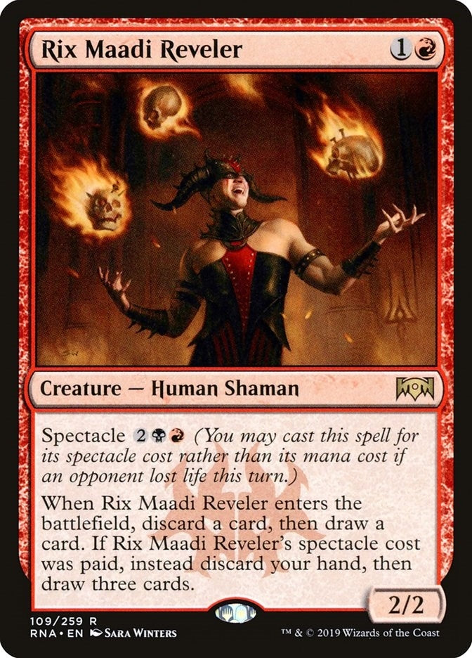 Image for Rix Maadi Reveler (109) [Ravnica Allegiance]