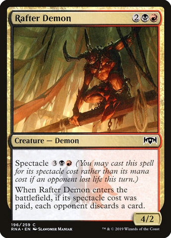 Image for Rafter Demon (196) - Magic: The Gathering