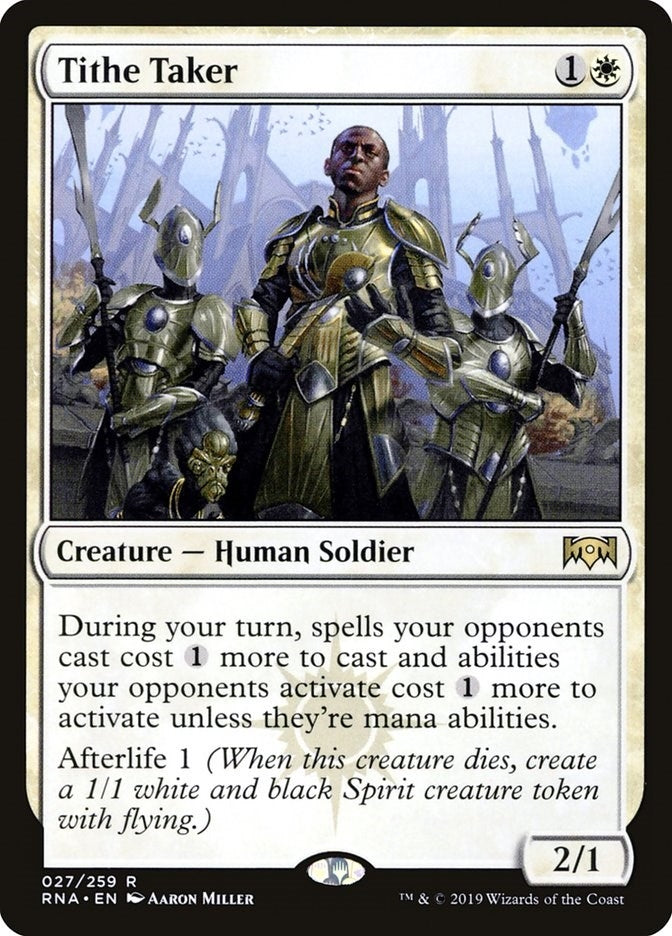 Image for Tithe Taker (27) [Ravnica Allegiance]