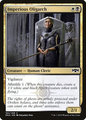 Image for Imperious Oligarch (184) [Ravnica Allegiance]