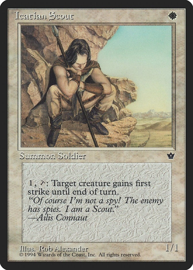 Image for Icatian Scout (Alexander) [Fallen Empires]