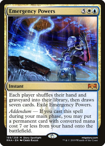 Image for Emergency Powers (169) [Ravnica Allegiance]